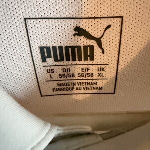 PUMA Golf White Polo Shirt